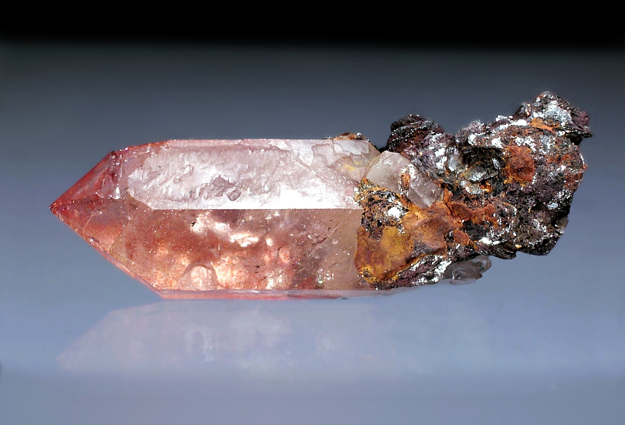 raspberry quartz scepter hematite denny mountain red gulch rockhounds creek
